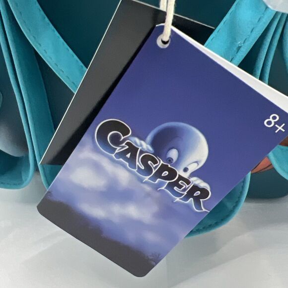 LOUNGEFLY CASPER THE FRIENDLY GHOST PUMPKIN MINI BACKPACK ~ WITH TAGS~ BRAND NEW - Picture 5 of 11